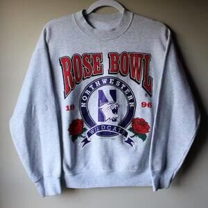 1996 Northwestern University Wildcats Rose Bowl Sweatshirt
